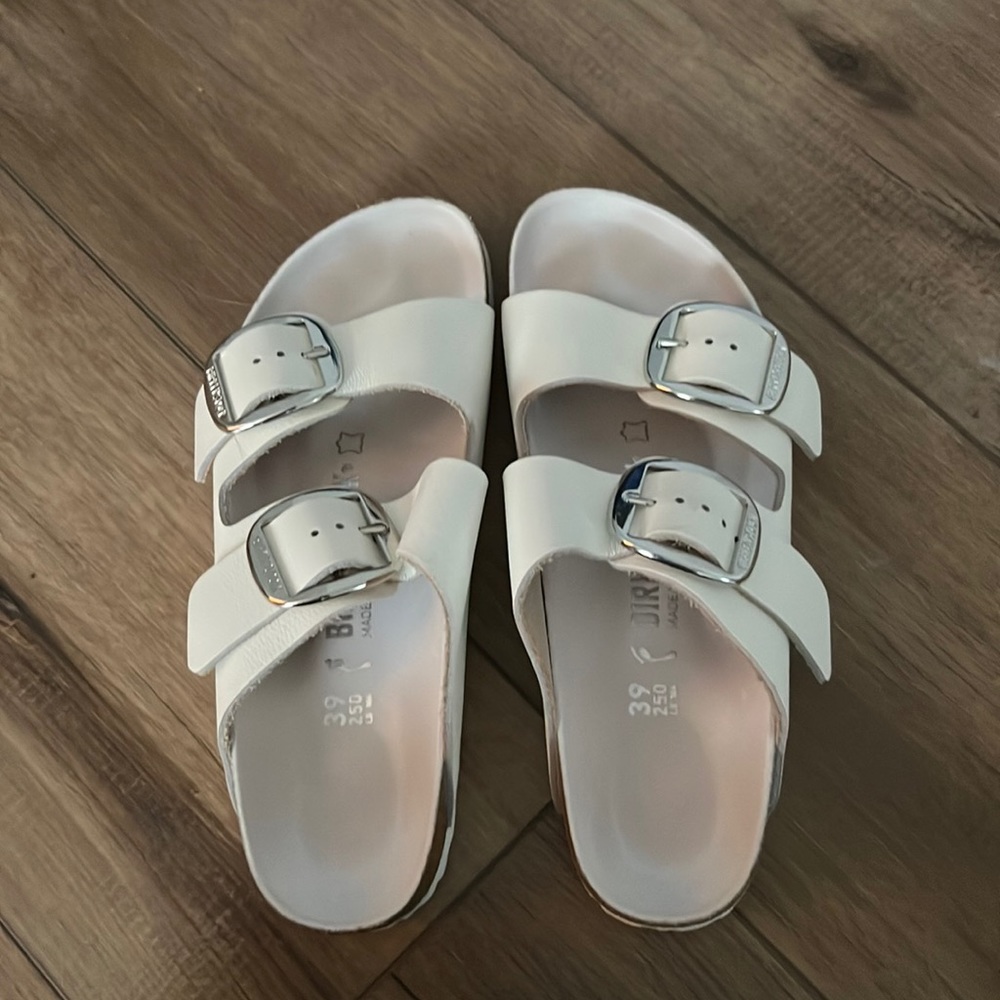 Arizona natural leather Birkenstocks.